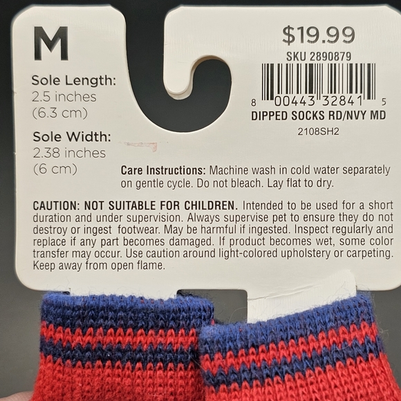 NWT Good2Go Gripper Socks for Dogs - Size M - Picture 5 of 5